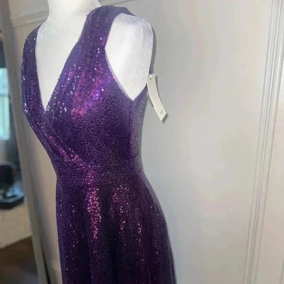 GRACE KARIN Sequin Sleeveless V-Neck Sparkly Glitter Evening Party Siz small - Picture 7 of 14